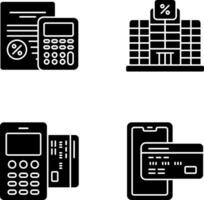 Maschine Lernen und hacken Symbol vektor