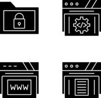 Mappe und Entwicklung Symbol vektor