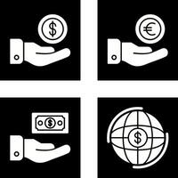 Dollar und Euro Symbol vektor