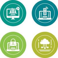 Fernbedienung und Analyse Symbol vektor