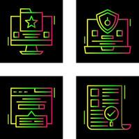 Lieblings Mappe und Schutz Symbol vektor