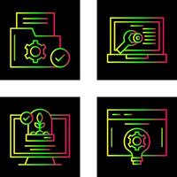 Mappe und Reparatur Symbol vektor