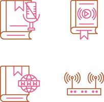 stumm und Medien Symbol vektor