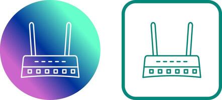 Router-Icon-Design vektor