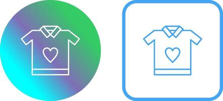 T-Shirt-Icon-Design vektor