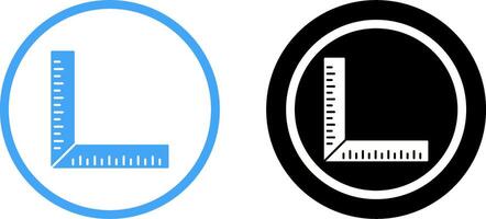 Platz Lineal Symbol Design vektor