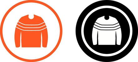 Pullover-Icon-Design vektor