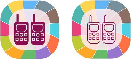 Walkie Talkie Symbol Design vektor