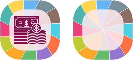 Geld-Icon-Design vektor