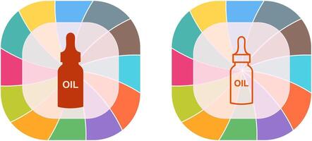 Öl-Icon-Design vektor