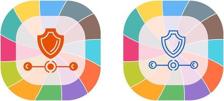 VPN-Icon-Design vektor