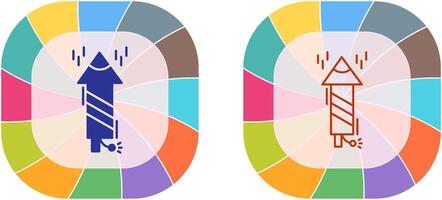 fyrverkeri ikon design vektor