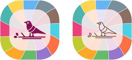 fågel ikon design vektor