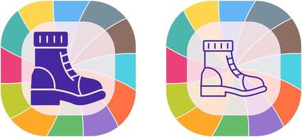 Stiefel-Icon-Design vektor