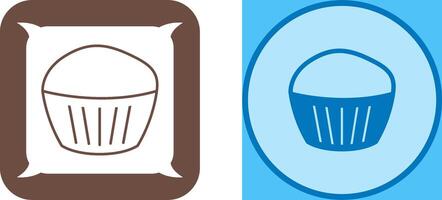 Schokolade Muffin Symbol Design vektor