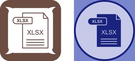 XLSX Symbol Design vektor