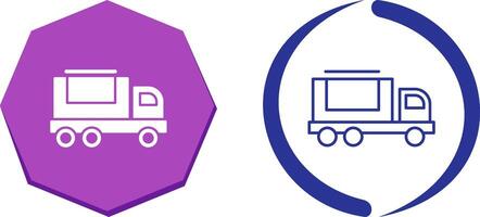 Cargo-LKW-Icon-Design vektor