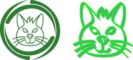 Katze Symbol Design vektor