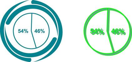 Kandidat Statistiken Symbol Design vektor