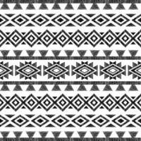 sömlös etnisk mönster. handgjorda. horisontell Ränder. illustration vektor