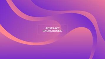 abstrakt lila Orange Hintergrund elegant Gradient Formen glatt Flüssigkeit Farbe Design Vorlage gut zum modern Webseite, Hintergrund, Startseite Design vektor