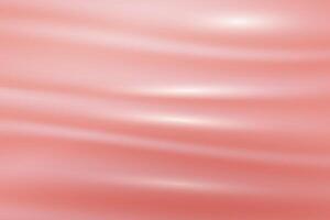 textur av silke, satin, draperi tyg på lyxig bakgrund. slät skinande drapera material i rosa trender Färg. vektor