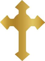 kristen korsa celtic korsa krucifix, kristen korsa, kristendom, guld, gyllene korsa vektor