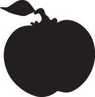 Persimmon Bild Silhouette, Persimmon Illustration, Persimmon Zeichen vektor