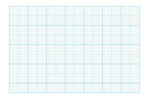 blå rutnät textur av anteckningsbok sida. rutig ark mall för matematik utbildning, kontor arbete, anteckningar, utarbetande, plottning, teknik eller arkitektur mätning, skärande matta. vektor