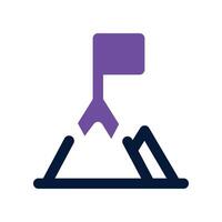 Tor Symbol. Dual Ton Symbol zum Ihre Webseite, Handy, Mobiltelefon, Präsentation, und Logo Design. vektor