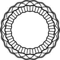 dekorativ mandala, Spirograph Element Das Sie können verwenden im irgendein Design. dekorativ Element Das Sie können verwenden im irgendein Design eine solche wie Logo, Hintergrund, rahmen, usw. vektor