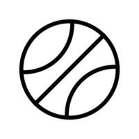 basketboll linje ikon fri vektor