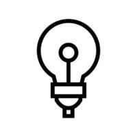 Lampe Linie Symbol kostenlos vektor