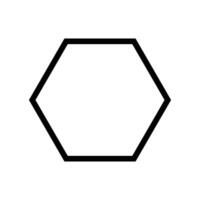Hexagon Linie Symbol kostenlos Symbol vektor
