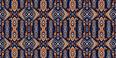 nahtlos Batik Muster, nahtlos Stammes- Batik Muster und nahtlos bunt Muster ähneln ethnisch Boho, Azteken und Ikat Stile.entworfen zum verwenden im Tapete, Stoff, Vorhang, Teppich, Batik Stickerei vektor