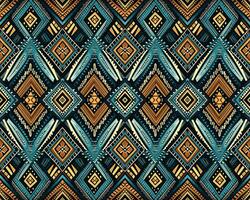 sömlös batik mönster, sömlös stam- batik mönster och sömlös färgrik mönster likna etnisk boho, aztek och ikat stilar.designade för använda sig av i tapeter, tyg, gardin, matta, batik broderi vektor