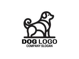 Hund Logo Design Vorlage vektor