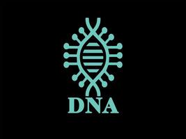 dna logotyp design mall vektor