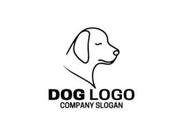 hund logotyp formgivningsmall vektor