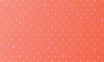 Design rot Polka Punkt mit Bokeh Hintergrund vektor
