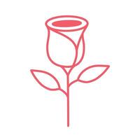 rote rosen symbol design illustration vektor