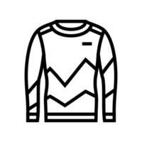 Kompression Kleidung Linie Symbol Illustration vektor