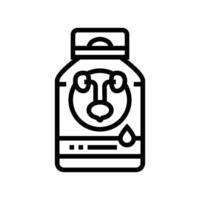 Diuretika Medikamente Apotheke Linie Symbol Illustration vektor