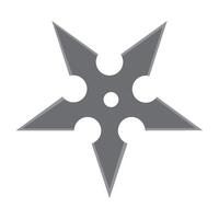 shuriken ikon illustration design mall vektor