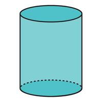 cylinder rör ikon illustration design mall vektor