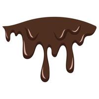 geschmolzen Schokolade Illustration vektor