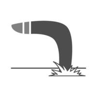Boomerang Symbol Logo Design vektor