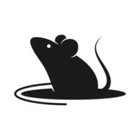 Ratten Logo Symbol Design vektor
