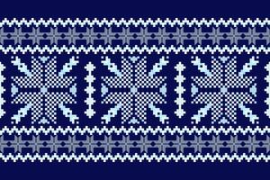 geometrisch ethnisch orientalisch nahtlos Muster. axtec Stil Stickerei Blumen- Pixel Kunst Hintergrund Design zum Stoff, Kleidung, Textil, Schal, Hintergrund, Tabelle Läufer, Verpackung, drucken, Sarong vektor