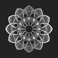 Mandala Ornament, runden dekorativ Design vektor